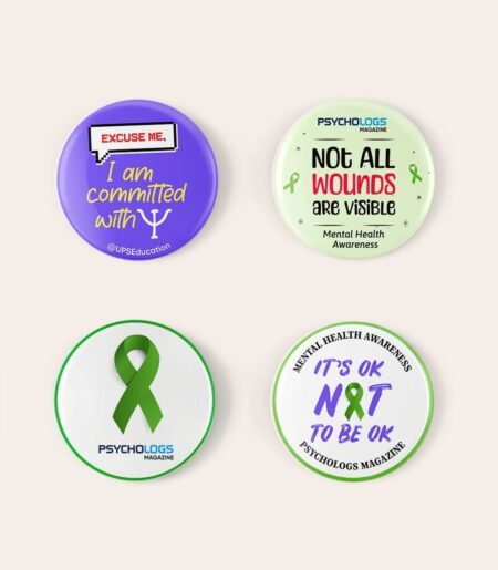 Product Combo Pack of 4 Round Badges